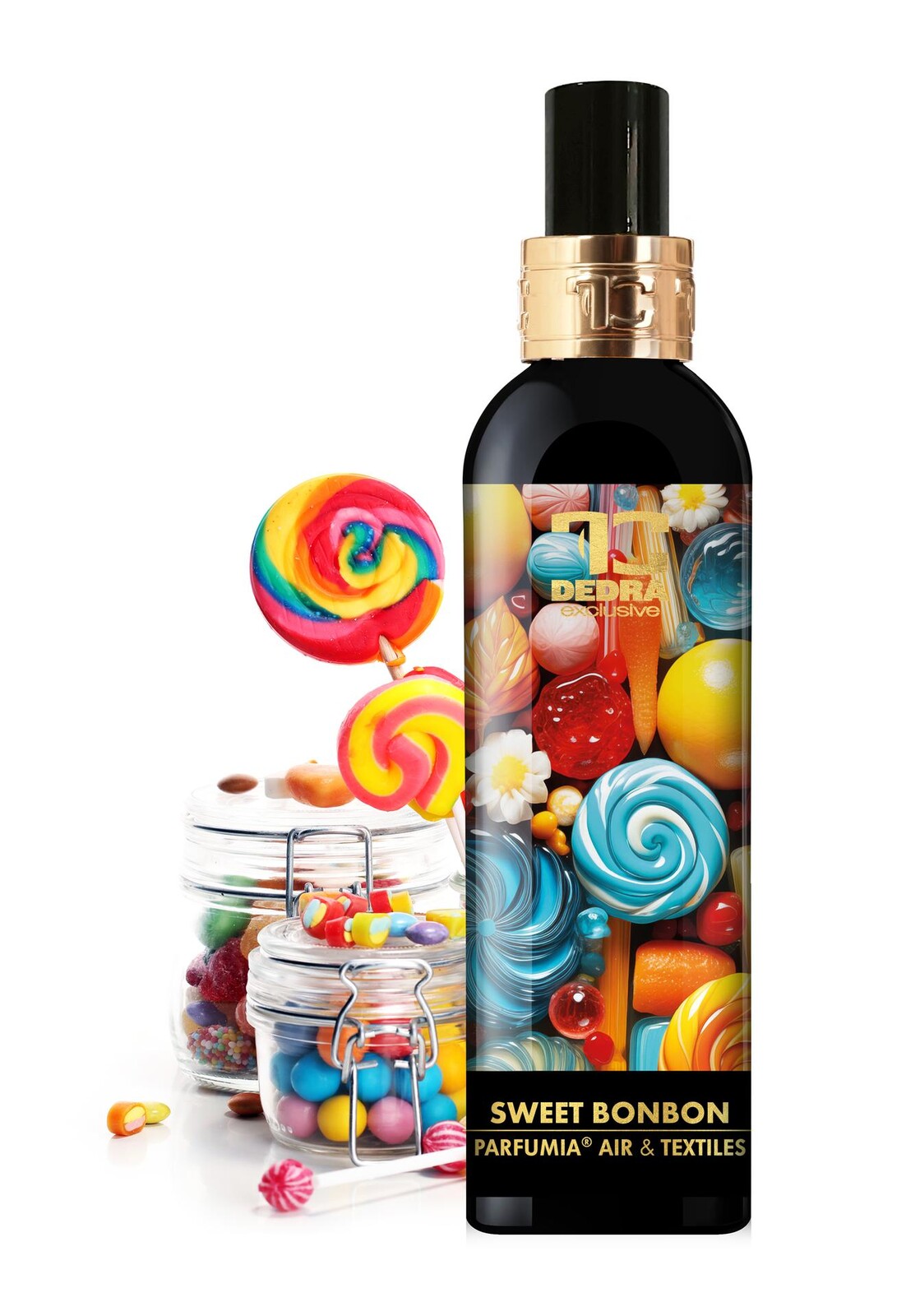 SWEET BONBON | Osvěžovač vzduchu & textilií | luxusní parfémový sprej | 200 ml
