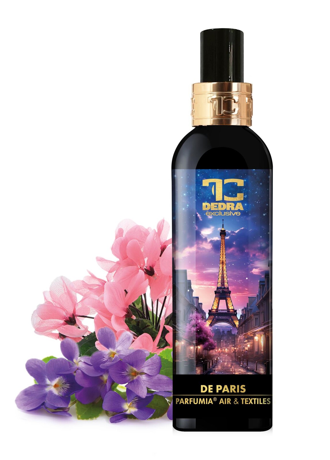 DE PARIS | Osvěžovač vzduchu & textilií | luxusní parfémový sprej | 200 ml