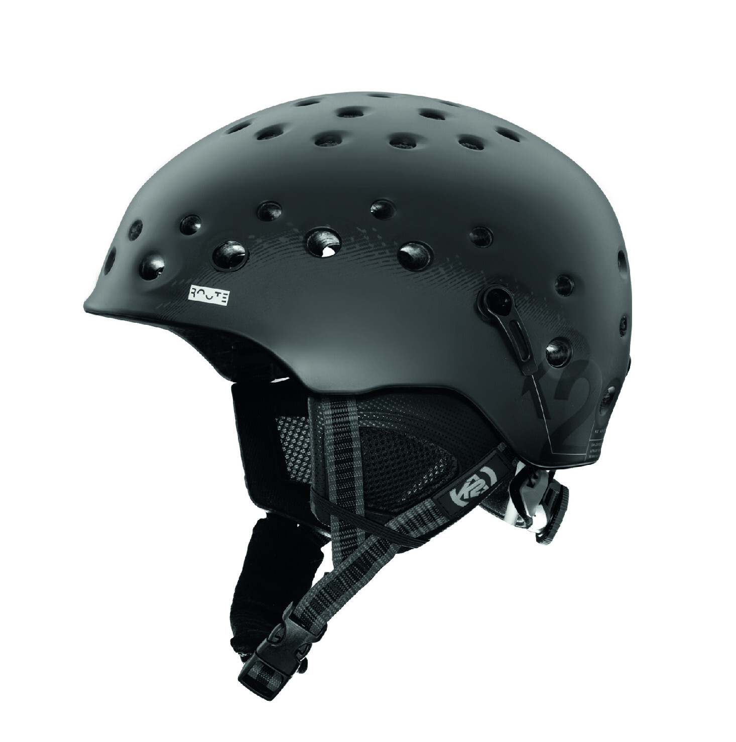 Lyžařská helma K2 Route Black (2024/25) velikost: S (51 - 55 cm)