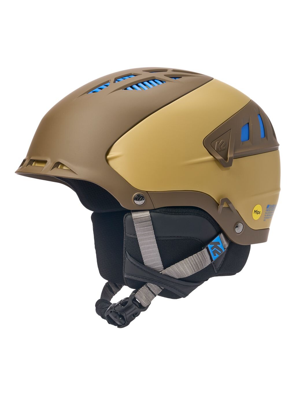 Lyžařská helma K2 Diversion Mips, Earth velikost: S (51 - 55 cm)