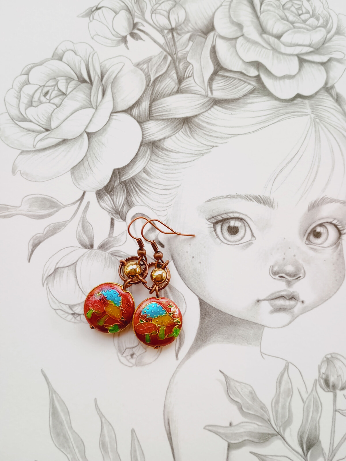 Emada Náušnice, 1014, Alina, 1 pár