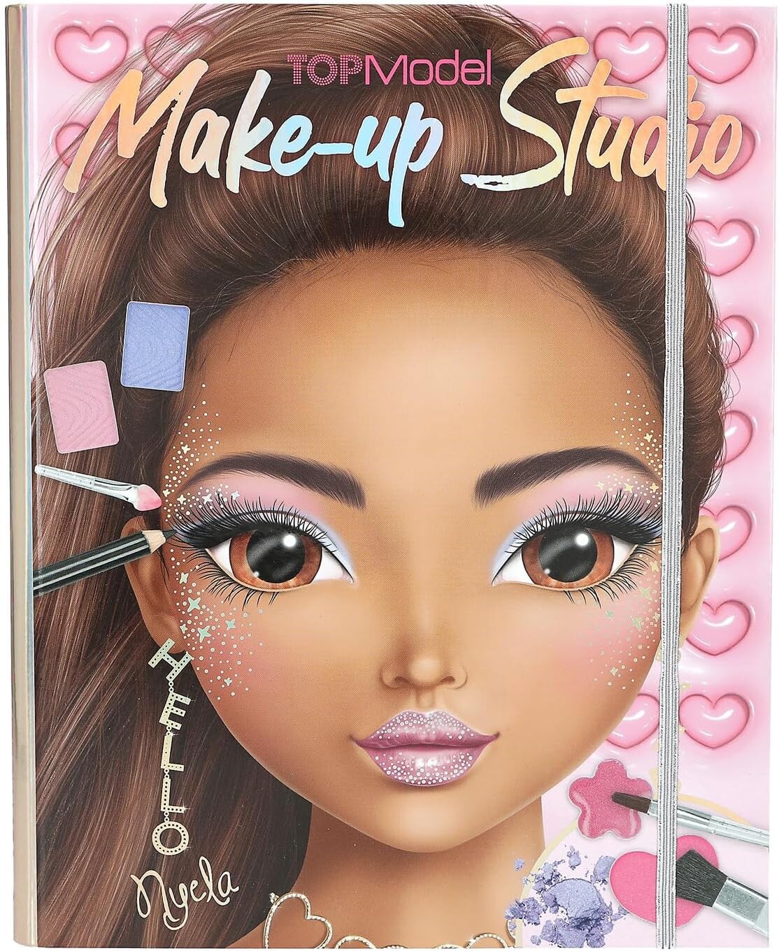 Top model Top model, 13164, Make-up studio 3, kreativní kniha s barevnou paletkou