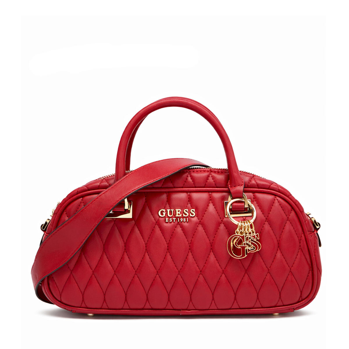 Guess dámská módní kabelka do ruky - červená - One size