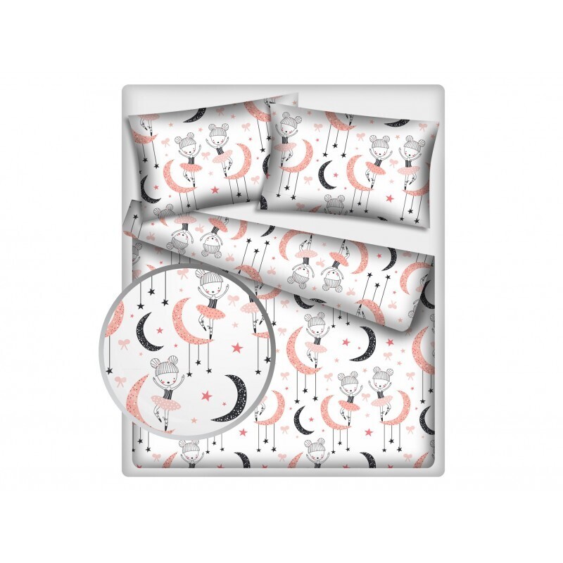 Polášek Povlečení bavlna baletka 90x130 / 40x60, 90x130 / 40x60 cm