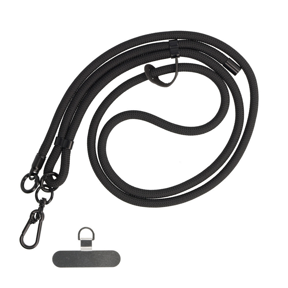 Šňůrka na krk na mobil GC-M2-008 černá