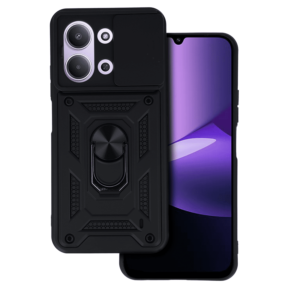 Ultra odolný zadní kryt Armor Lens pro Xiaomi Redmi 15C 4G/5G černý