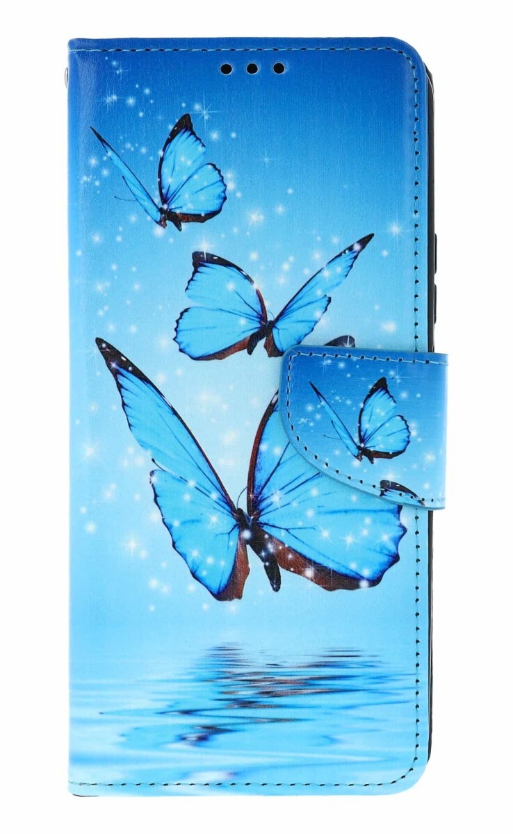 Pouzdro TopQ Xioami Redmi 15 Modří motýlci 170039