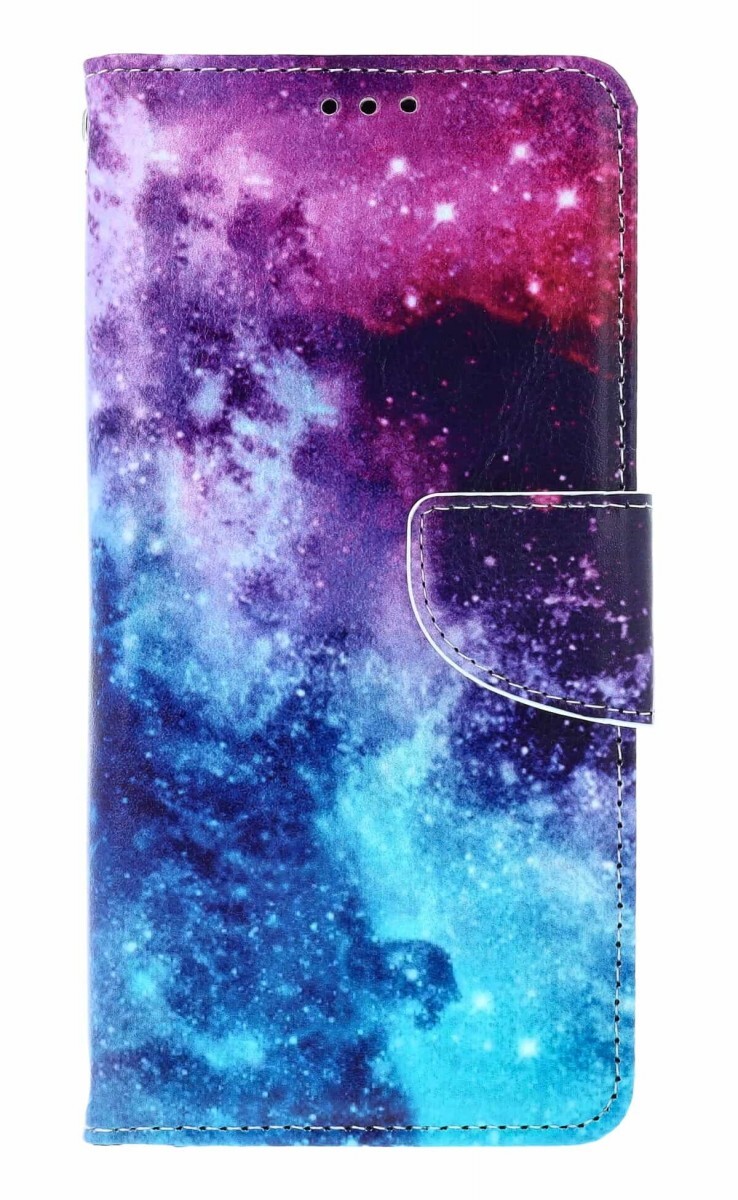 Pouzdro TopQ Motorola Moto G86 5G knížkové Vesmír 170020