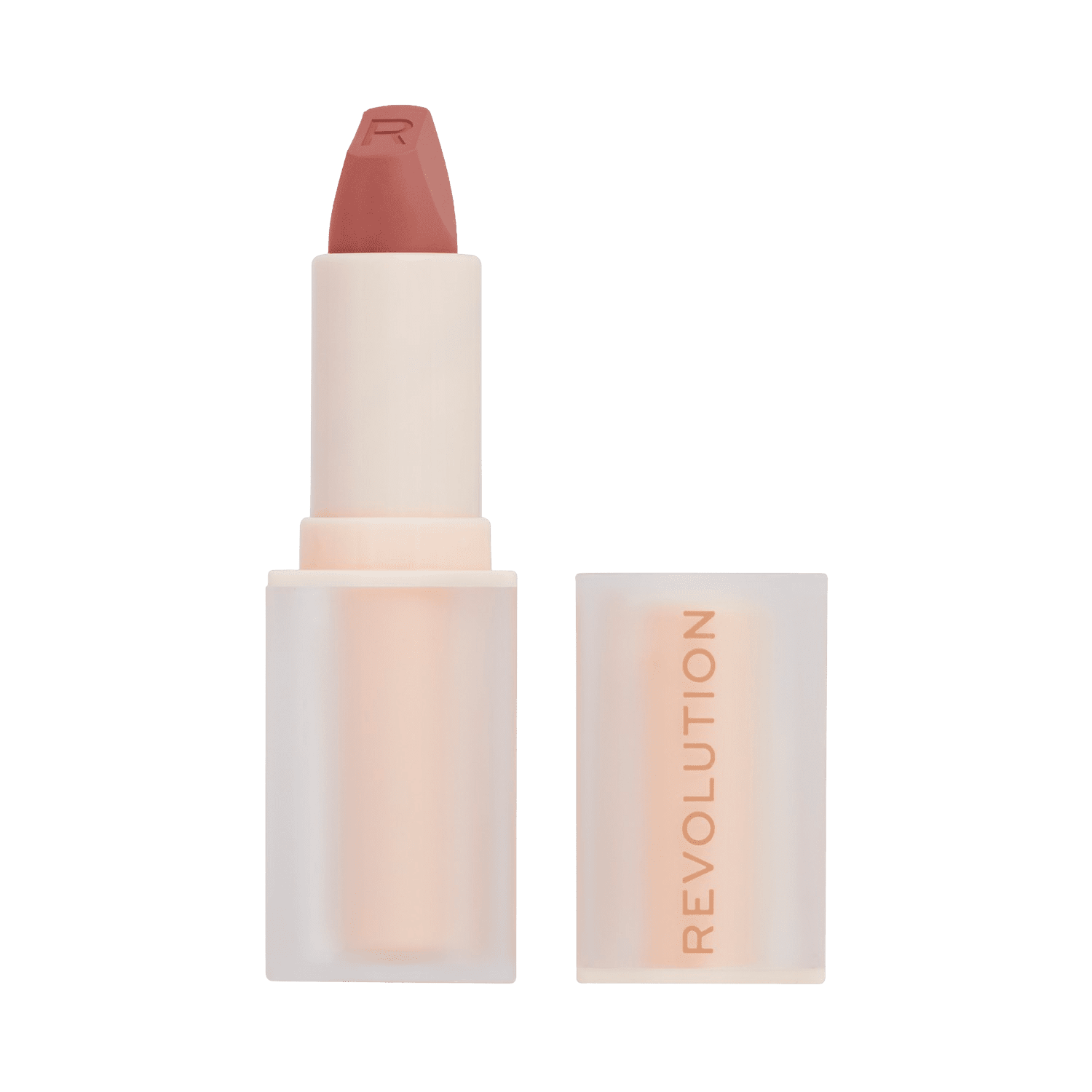 REVOLUTION Lip Allure Soft Satin Lipstick Wifey Dusky Pink rtěnka 3.2 g