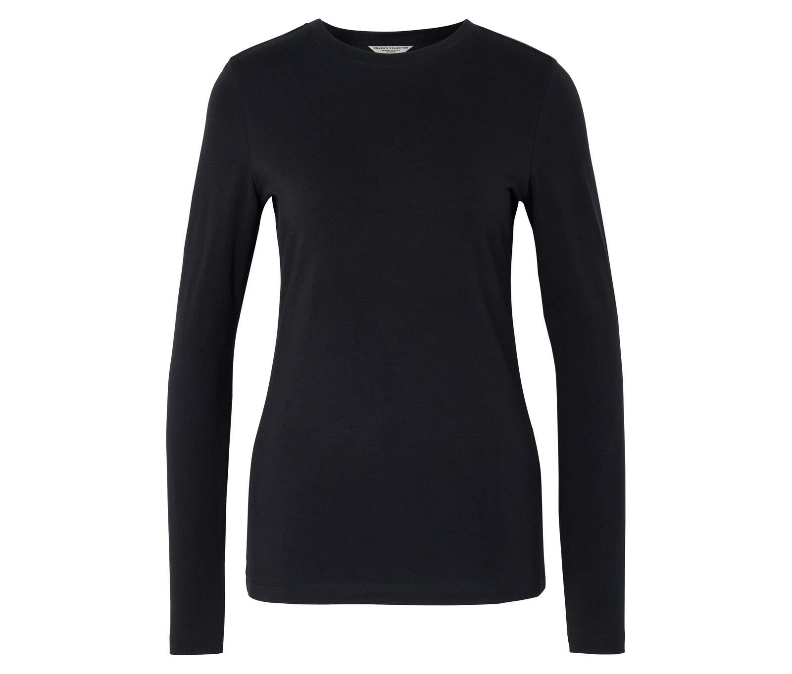 Tchibo - Triko s dlouhým rukávem - pro ženy - vel. XXL 52/54 - barva: černá