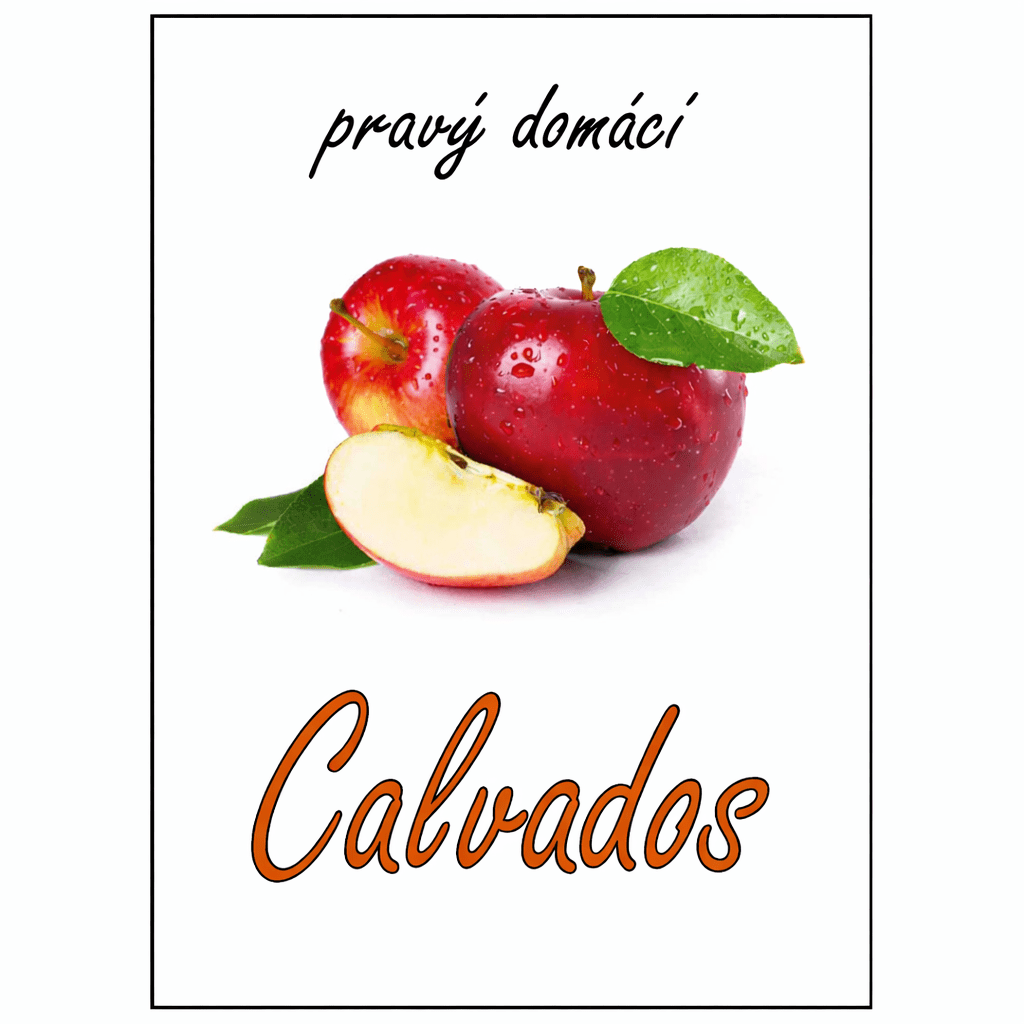 Etiketa samolepící Calvados