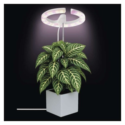 EMOS Z7902 LED GROW pěstební lampa 8 W, časovač, stmívatelná