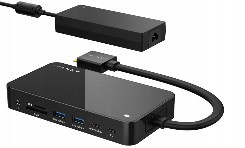 Dokovací Stanice iVANKY Fusiondock 1+ULTRA 180W 12V1 THUNDERBOLT4 Pro Macbook