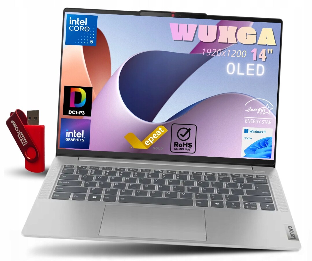 Notebook Lenovo IdeaPad Slim 5 Core 5 32GB 2TB Ssd Wuxga Oled W11 100% DCI-P3