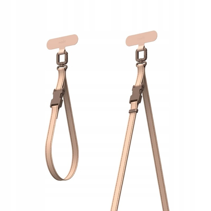 Kožené Vodítko Na Telefon Na Zápěstí, Popruh Přes Rameno Moshi Wrist Béžový