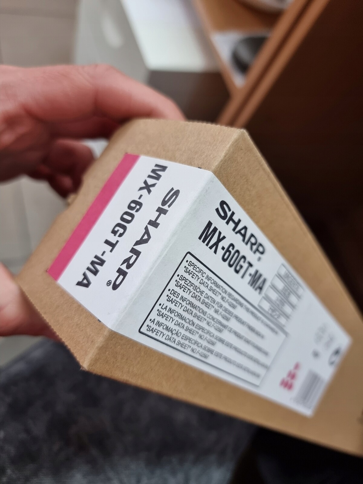 Toner Sharp MX-60GTMA červený (magenta) pro MX-2630 3050 3570 5050 6070