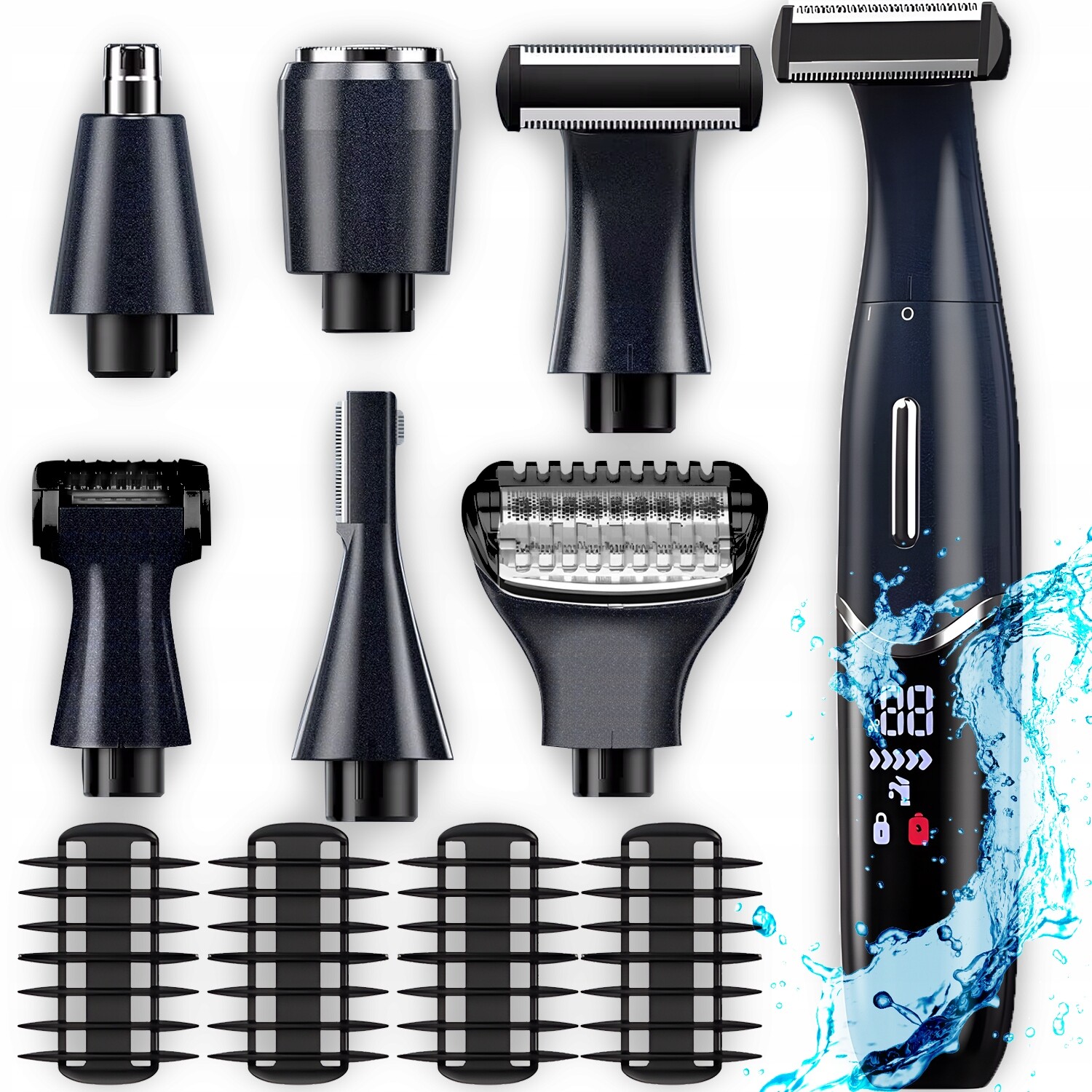 Holicí Strojek Zastřihovač Vlasů 6V1 Bezdrátový