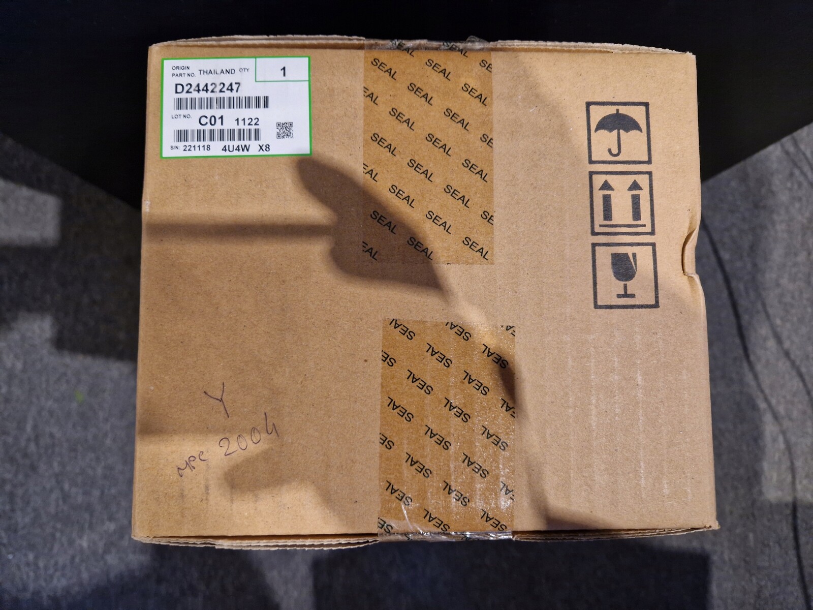 Ricoh bicí jednotka (Będen+dv) D244-2247 Žlutá Orig pro MP-C2004SP & MP-C2504