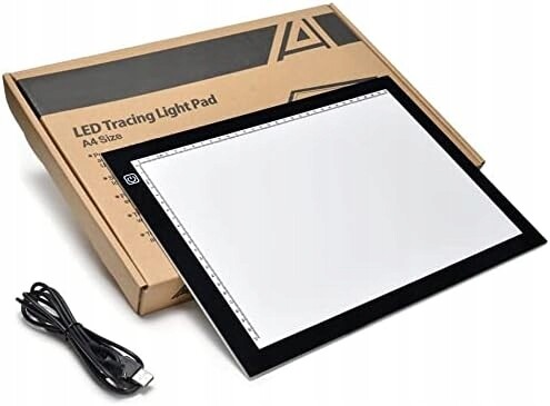 Tablet Grafický podsvícený Usb kabel Měřítko Velikost A4 Led Light Box