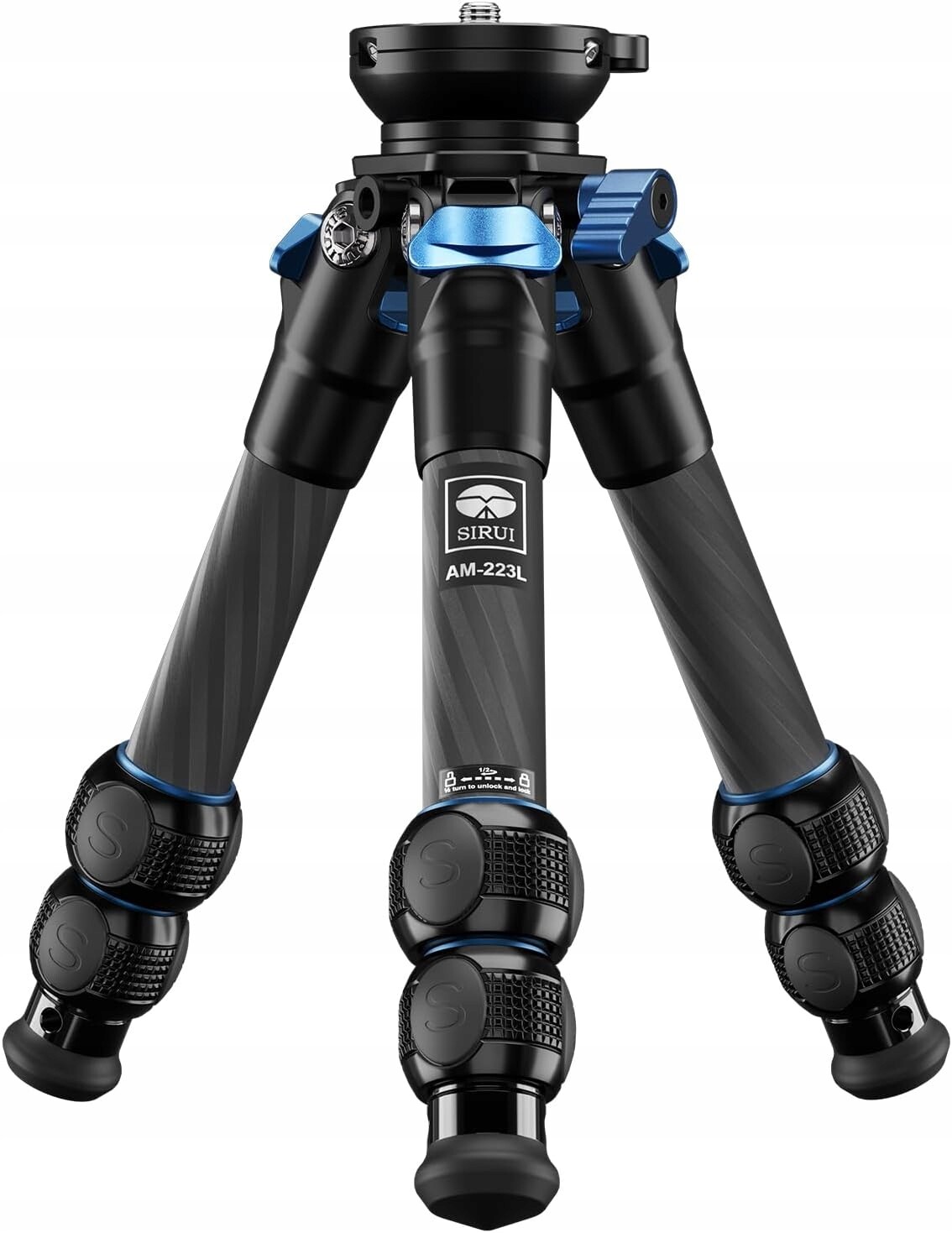 Sirui AM223L Stativ Mini Uhlíkové vlákno 15 kg Kulová hlava