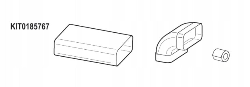 Elica KIT0185767 Sada centrálního výstupu pro Elica NikolaTesla Suit