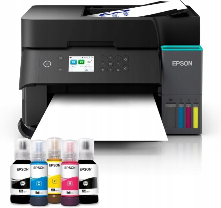 Epson EcoTank ET-3950 Multifunkční tiskárna, sada 5 kusů inkoustů WiFi