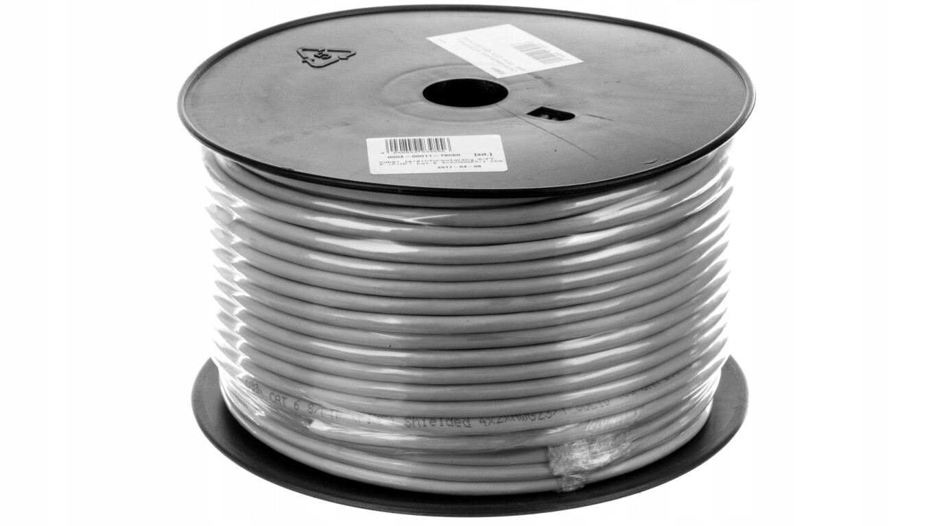 Ict kabel S/ftp (PiMF) kat.6 4x2xAWG23/1 Cca 93955 /100m/