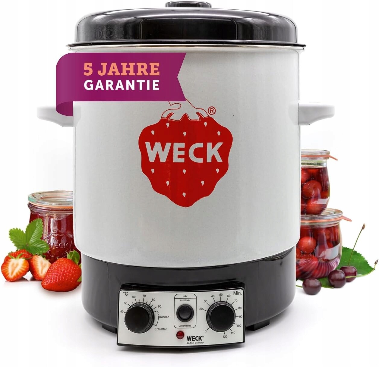 Weck Konzervační hrnec WAT15 29L 2000W automatický smaltovaný termostat