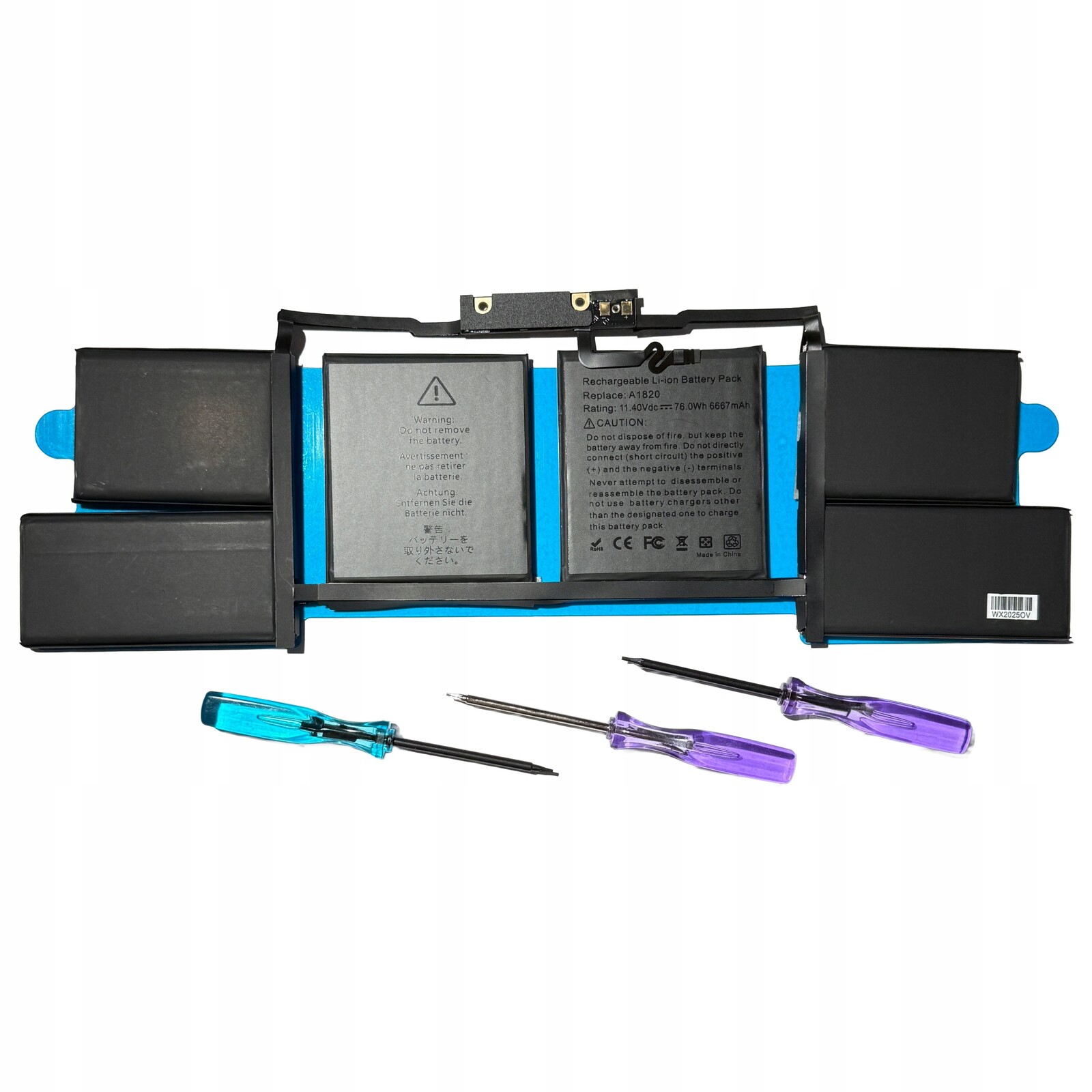 Baterie A1820 Sada pro MacBook Pro 15