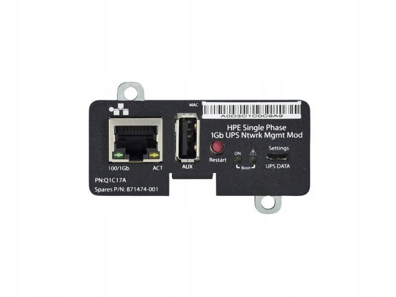 Hpe Jednofázový 1Gb Ups s modulem pro správu sítě (Q1C17A)