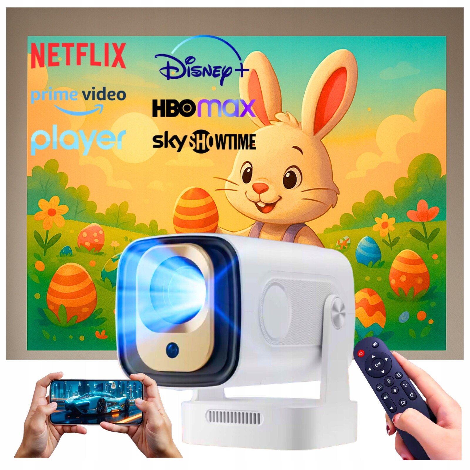 Projektor Magcubic HY310 4K Android Bt Wifi Autofocus