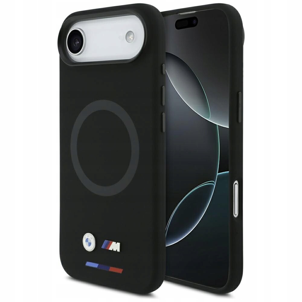 Pouzdro Bmw M Silicon Logo MagSafe pro iPhone Air, černé