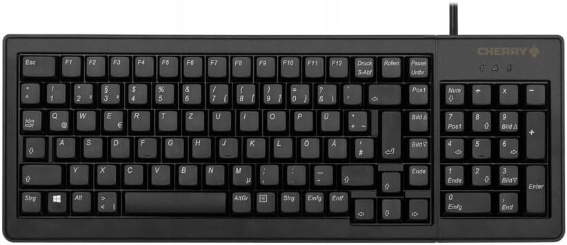 Cherry G84-5200 Xs Mechanická klávesnice Qwertz Usb Rgb voděodolná 104