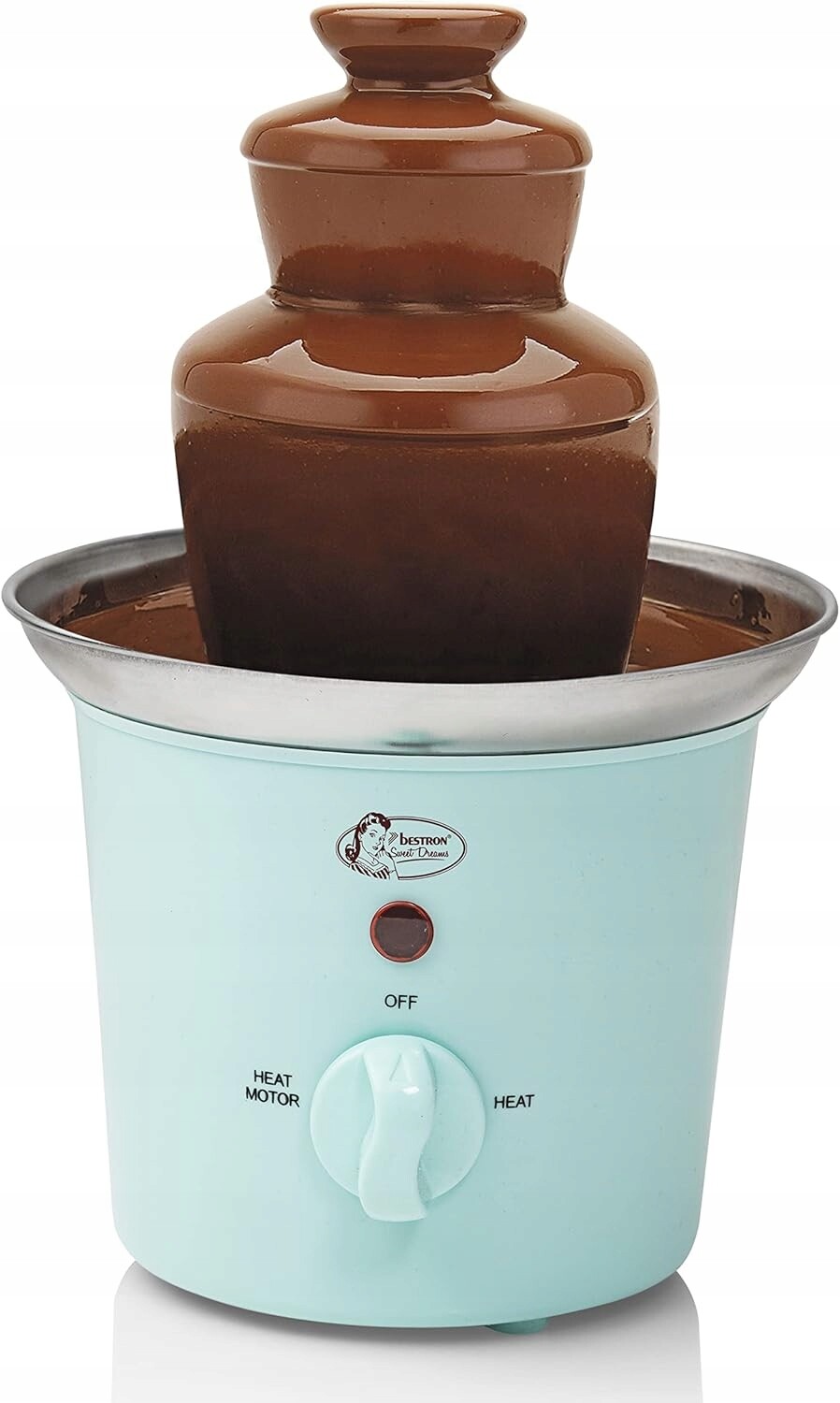 Fontána Bestron 3 úrovně mátový termostat 60W ACF300M