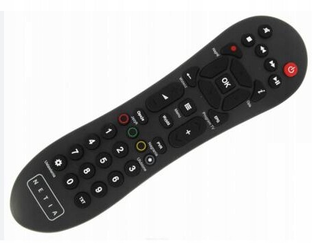 Dálkové Ovládání Pro Dekodér Evobox Originál Ultra Kvalita HD8000 Logo Netia