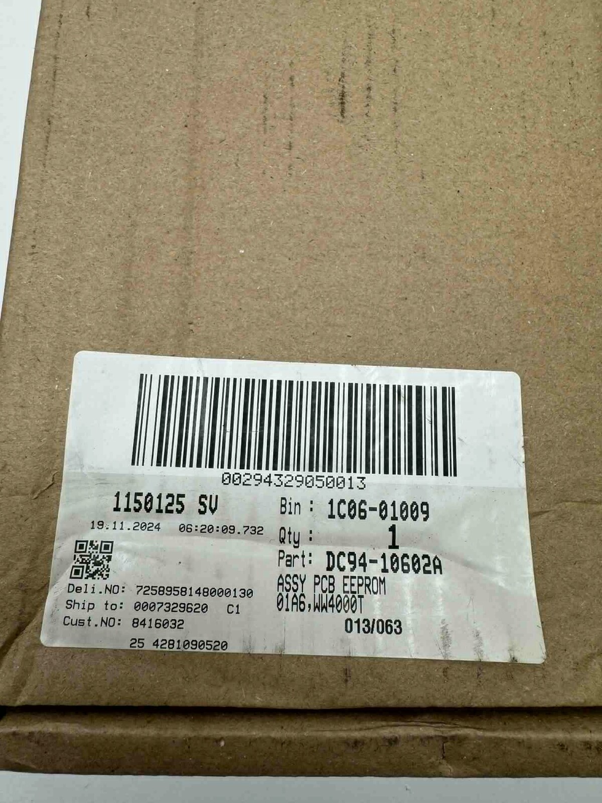 Samsung Modul pračky Samsung DC94-06262A