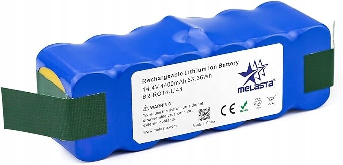 14,4 V 4400 mAh akumulátor kompatibilní s iRobot Roomba