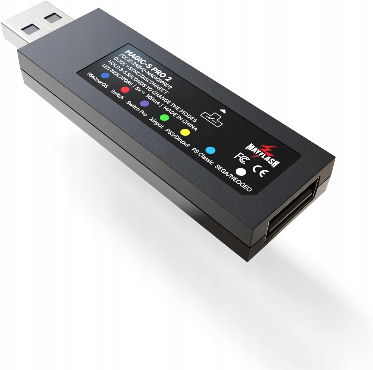 Mayflash Magic-s Pro 2 Bluetooth adaptér pro ovladače Xbox PS5 PS4 Ns Pc PS3