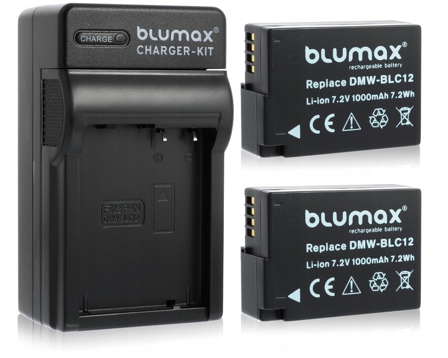 Akumulátor Fotoenergia DMW-BLC12 BLC12E De- 1200 mAh pro Panasonic