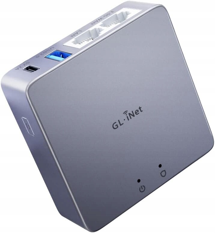 GL.iNet GL-MT2500A Router Vpn WireGuard 355Mb/s 2.5G Wan OpenWrt