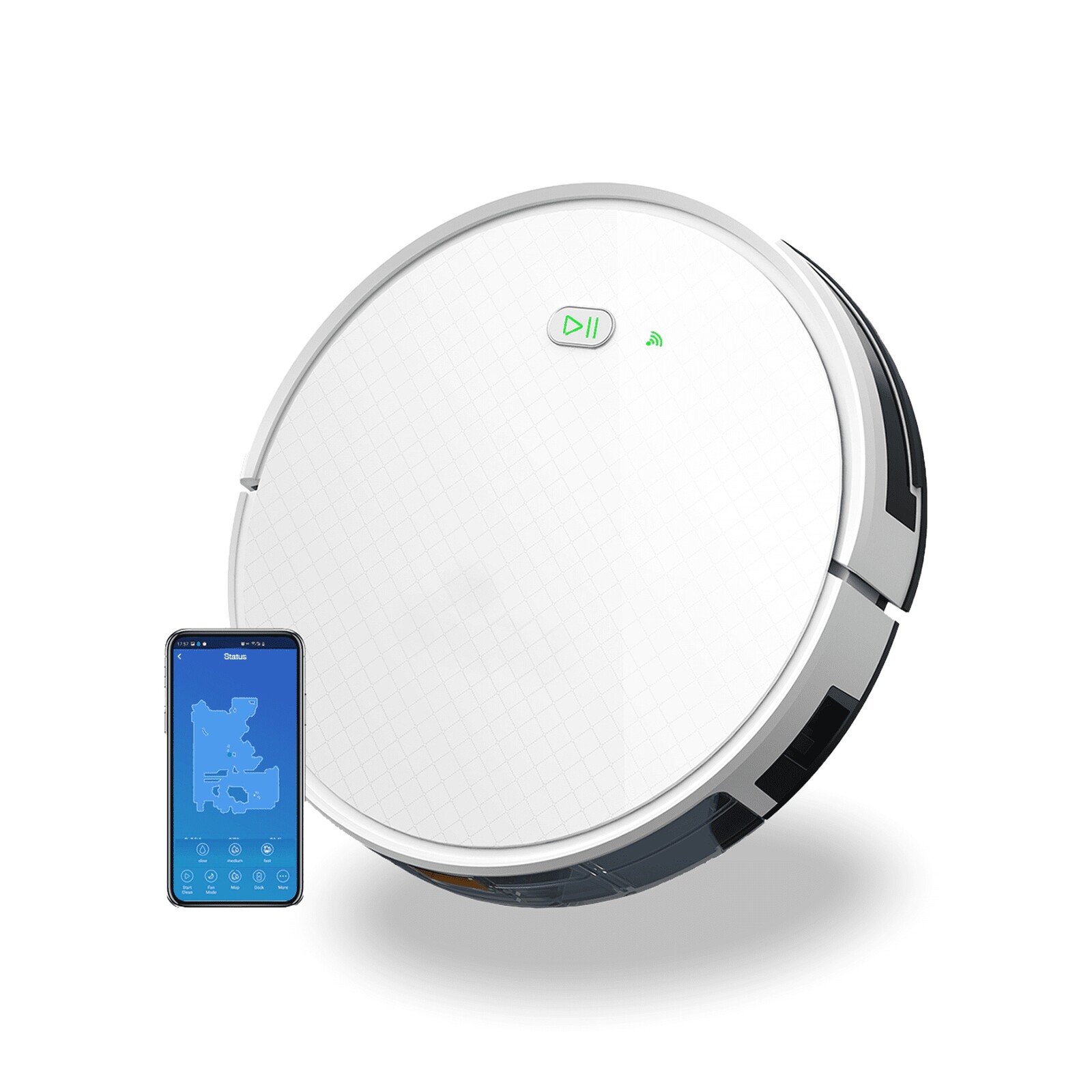 Tesvor X500 Pro bílý Uklízecí robot