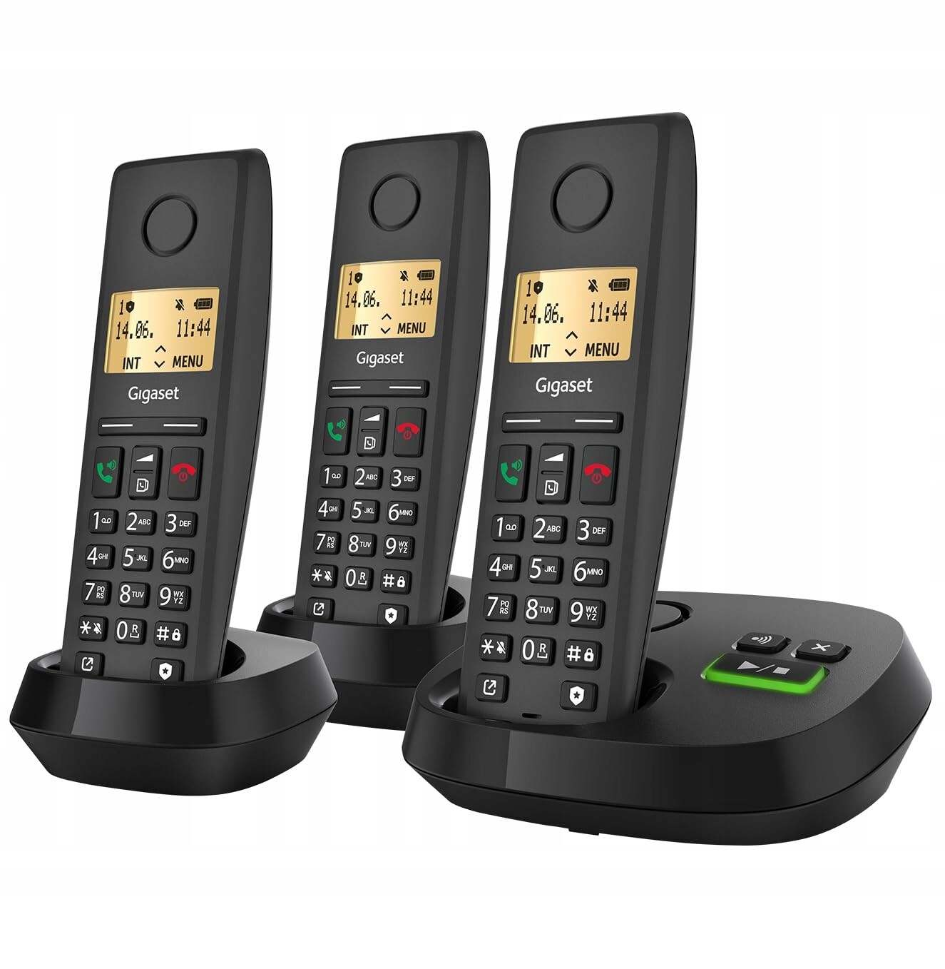 Gigaset Pure 220A Trio 3 bezdrátové telefony Dect