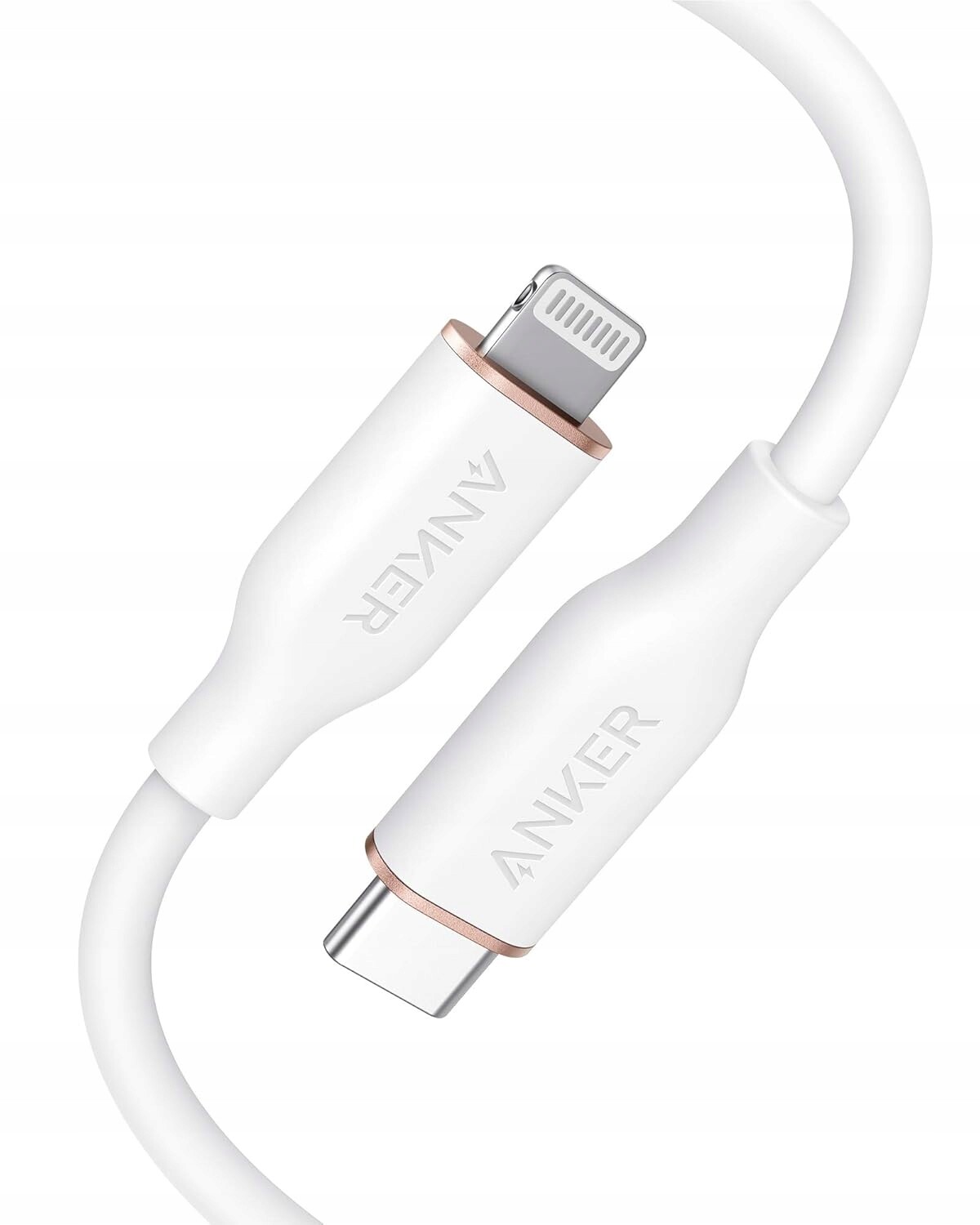 Anker PowerLine III Flow Usb-c Lightning MFi iPhone iPad silikon odolný