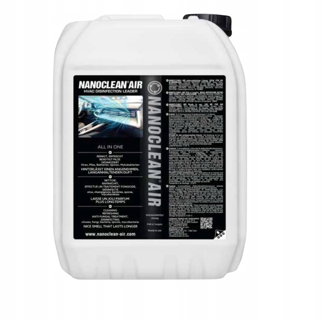 Čisticí a osvěžující přípravek na klimatizaci – Levandule Nanoclean 5 l