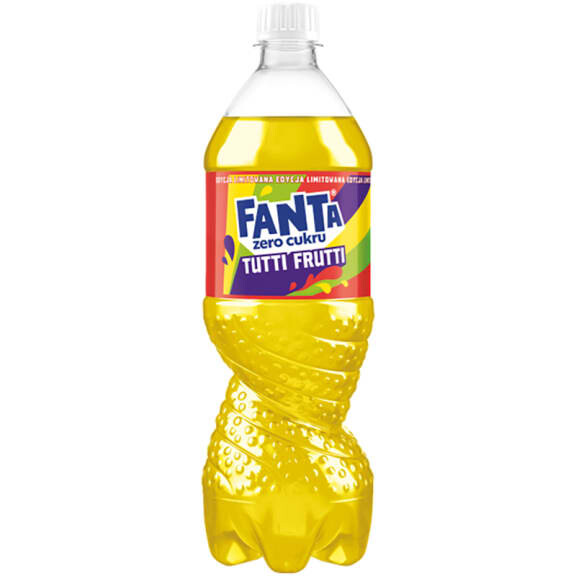 Fanta Zero Sycený nápoj s příchutí tutti frutti bez cukru