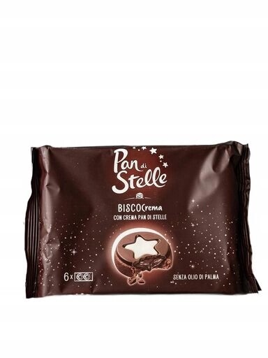 3x Pan di stelle Biscocrema 168 g sušenky s čokoládovým krémem