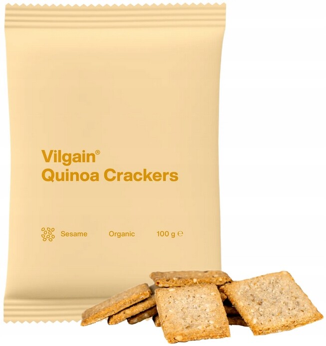 Bio Krekry Z Rýžové Komosy Sezamové 100g Vilgain