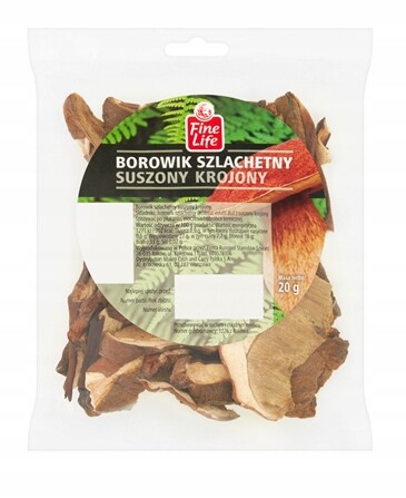 Fine Life Hříbek ušlechtilý sušený krájený 5 x 20 g