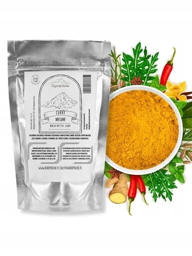 8 x Ogrody Solne Koření Kari 200 g vysoké kvality