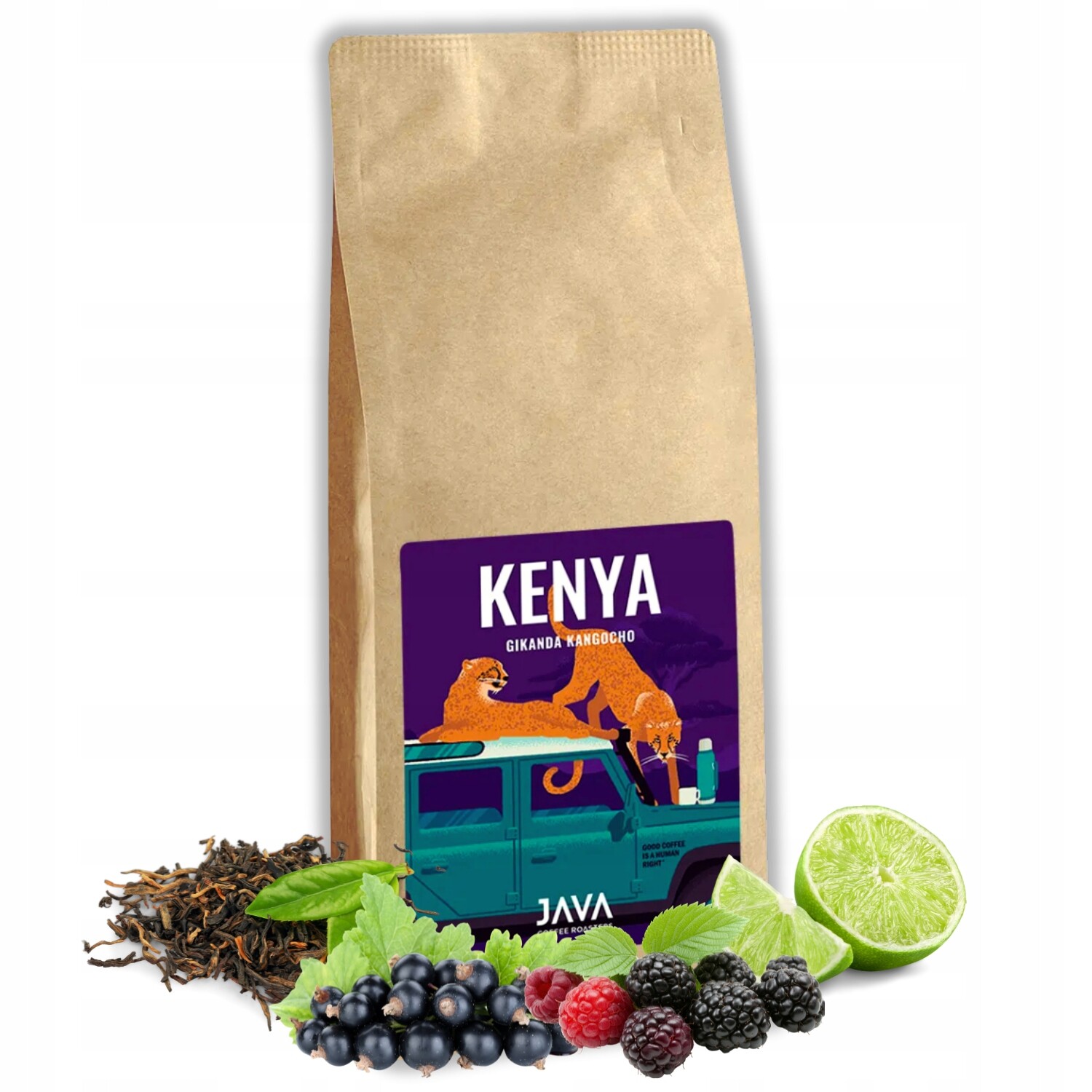 Káva zrnková speciality Kenya Gikanda Kangocho 1 kg Arabica pod přeliv